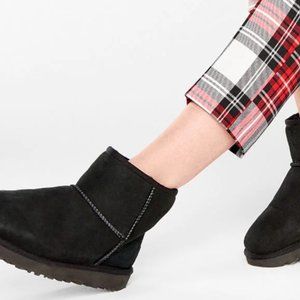 Classic Heritage Mini II Suede and Sheepskin Boots